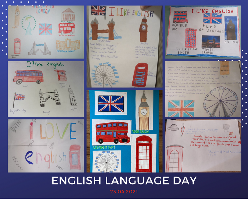 Plakaty na Dzień Języka Angielskiego