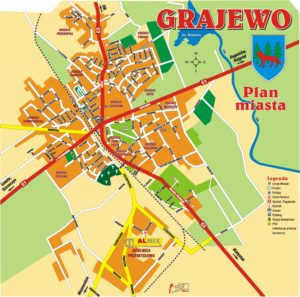 Plan miasta Grajewo