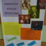 Plakat dotyczący kardynała Stefana Wyszyńskiego
