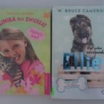 Książki "Klinika dla zwierząt" oraz "Był sobie szczeniak Ellie"