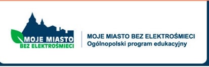 SP 4 w ogólnopolskim programie „Moje miasto bez elektrośmieci” - logo