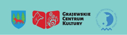 Herb Grajewa, logo Grajewskiego Centrum Kultury i Muzeum Mleka