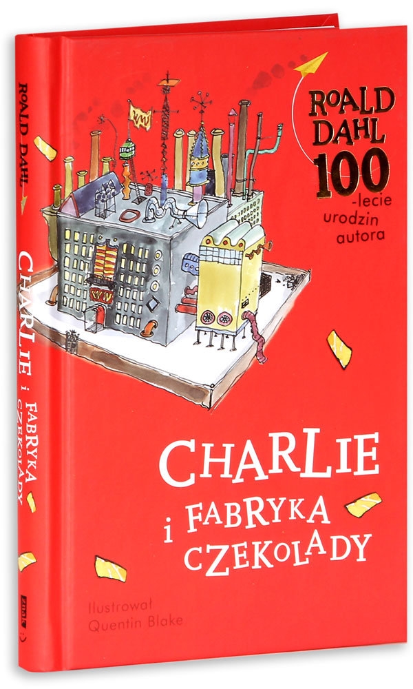 Okładka książki "Charlie i fabryka czekolady"