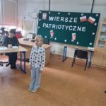 Recytacja wierszy patriotycznych w klasach I - III