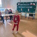 Recytacja wierszy patriotycznych w klasach I - III