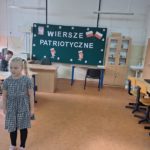 Recytacja wierszy patriotycznych w klasach I - III