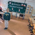 Recytacja wierszy patriotycznych w klasach I - III