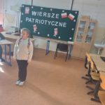 Recytacja wierszy patriotycznych w klasach I - III