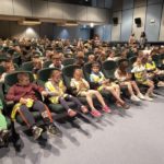 Z okazji Dnia Dziecka uczniowie klas I–III wybrali się do kina na seans bajkowy „Królestwo Siedmiu Mórz”.