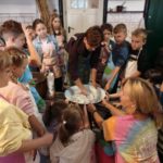 Klasy II c i II d z wizytą na Farmie Mazurskiej