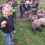 Klasy II c i II d z wizytą na Farmie Mazurskiej