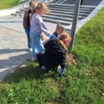 Akcja "Sprzątanie Świata" z klasą II b i II d