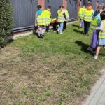 Akcja "Sprzątanie Świata" z klasą II b i II d