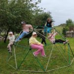 Klasy II c i II d z wizytą na Farmie Mazurskiej