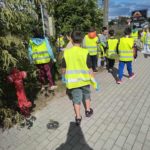 Akcja "Sprzątanie Świata" z klasą II b i II d