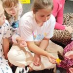 Klasy III a, III b i III c na Wystawie Żywych Motyli