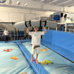 Wycieczka klas piątych do Strefy Wysokich Lotów w Białymstoku