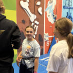 Wycieczka klas piątych do Strefy Wysokich Lotów w Białymstoku