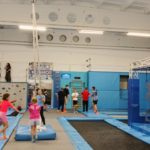 Nietypowa lekcja WF klas VII a i VII b w Strefie Wysokich Lotów