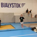 Nietypowa lekcja WF klas VII a i VII b w Strefie Wysokich Lotów