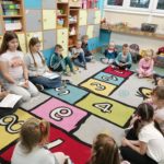 Zajęcia „Zaczarowana piłka – o współpracy, przyjaźni i pozytywnym myśleniu”.