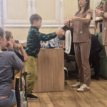 Uczniów klasy I a, I d i II a odwiedziły panie higienistki z Przychodni Stomatologicznej „Dentur”.