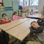 Uczniów klasy I a, I d i II a odwiedziły panie higienistki z Przychodni Stomatologicznej „Dentur”.