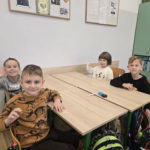 Uczniów klasy I a, I d i II a odwiedziły panie higienistki z Przychodni Stomatologicznej „Dentur”.