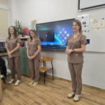 Uczniów klasy I a, I d i II a odwiedziły panie higienistki z Przychodni Stomatologicznej „Dentur”.