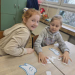 Uczniów klasy I a, I d i II a odwiedziły panie higienistki z Przychodni Stomatologicznej „Dentur”.