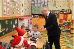 Burmistrz Miasta odwiedził dziś nasze przedszkolaki