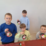 Warsztaty bożonarodzeniowe klasy II d w Muzeum Mleka.