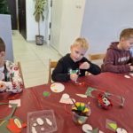 Warsztaty bożonarodzeniowe klasy II d w Muzeum Mleka.