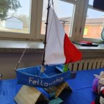 Koło Przyjaciół Biblioteki na warsztatach „Odpowiedzialny Upcykling z Żubrem”