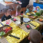 Warsztaty sushi w grupie „Słoneczka”