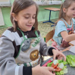 Zdrowe i kolorowe śniadanie w klasie II d