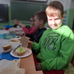 Zdrowe i kolorowe śniadanie w klasie II d