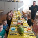 Warsztaty sushi w grupie „Słoneczka”