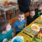 Warsztaty sushi w grupie „Słoneczka”