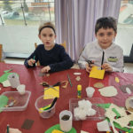 Warsztaty wielkanocne klasy II b w Muzeum Mleka