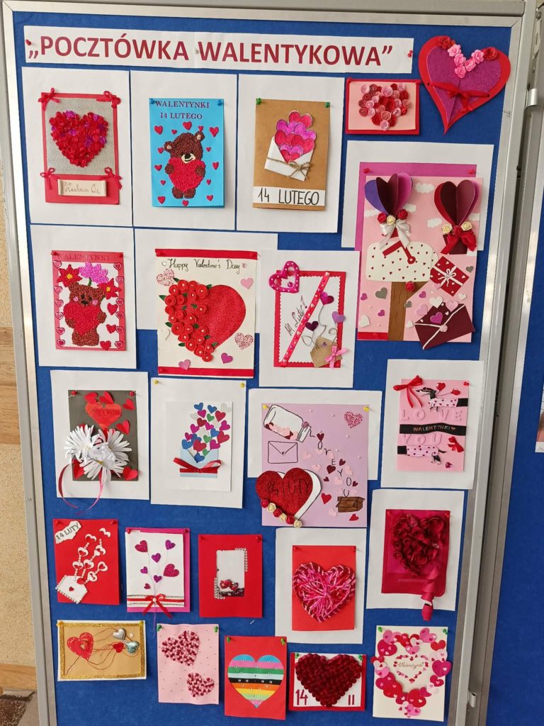 pocztówka walentynkowa