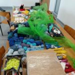 Koło Przyjaciół Biblioteki na warsztatach „Odpowiedzialny Upcykling z Żubrem”