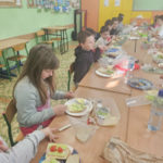 Zajęcia kulinarne klasy II b