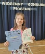 Laureatka Wiosennego Konkursu Piosenki