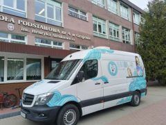 17 kwietnia 2026 r. w naszej placówce gościł Dentobus – mobilny gabinet stomatologiczny.