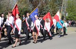 Udział SP 4 w miejskich obchodach 235. rocznicy uchwalenia Konstytucji 3 Maja
