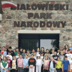 Wycieczka klas III a i III b do Białowieży.