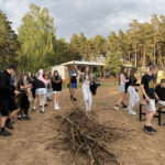 Biwak klas VII b i VIII b nad Jeziorem Rajgrodzkim