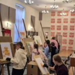Klasa V a na warsztatach artystycznych