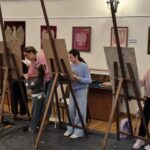 Klasa V a na warsztatach artystycznych